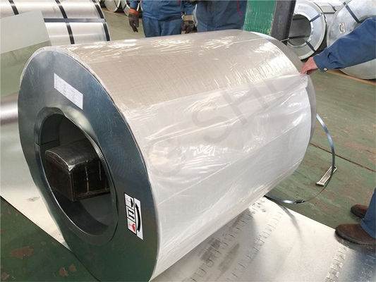 Δωρεάν δείγμα Z15 RAL9002 Προχρωματισμένη επικάλυψη χρώματος PPGI ατσάλινη περιστροφή για επικάλυψη εντός της περιστροφής ID 508mm