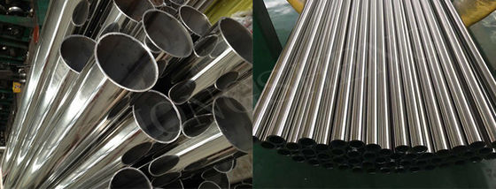 Astm A312 30 ίντσες 202 316 304l 321 430 Στρογγυλό τετράγωνο σωλήνα από ανοξείδωτο χάλυβα επιφάνεια BA/2B/NO.1/NO.3/NO.4/8K/HL/2D/1D