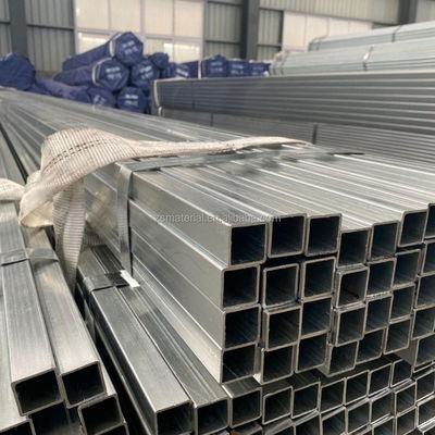 Ατσάλι ASTM 100x100 MS Ζυγισμένο τετραγωνικό σωλήνα κούφιας διατομής από ατσάλι με τιμολόγηση κατά πραγματικό βάρος