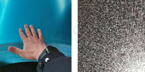 AZ120 AZ150 GL Coil Αντι-αποτυπώματα ALUZINC Ατσάλινο Coil για SGCC/CGCC/TDC51DZM/TDC52DTS350GD/TS550GD/DX51D Z Q195-q345
