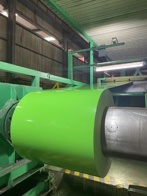 Χρωματιστή επικάλυψη Az150 Aluzinc Προχρωματισμένη Galvalume PPGI PPGL Ατσάλινα περιτυλίγματα με πάχος 0,12-1mm και πιστοποιητικό API