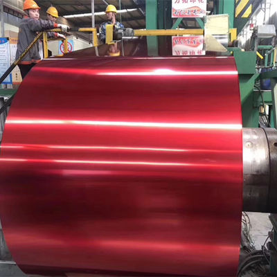 600-1500MM πλάτος PPGI Steel Coil για άμεση πώληση ASTM JIS Ζυγισμένο χρωματισμένο χάλυβα