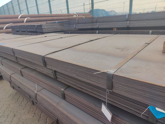 Q235/Q235B/Q345/Q345B/Q195/St37/St42/St37-2/St35.4/St52.4/St35 Πλάκα χάλυβα άνθρακα για τροχιά ID 508/610mm