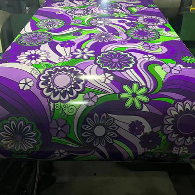 Προχρωματισμένη Ζυγισμένη Σιδηροτροχιά RALColor Top-15-35 Δυνατότητα επικάλυψης για την κατασκευή φύλλων οροφής
