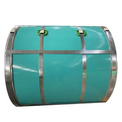 Εξαιρετική ανθεκτικότητα JIS Standard PPGI Coil 0,6mm πάχος Dx51d G550 για οικοδομικά υλικά