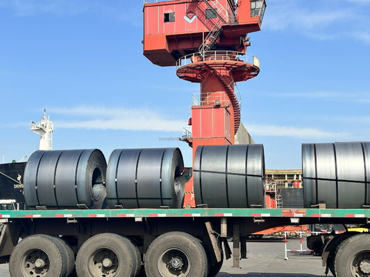 Πιστοποιητικό TISI Ζεστόσφραγισμένο χάλυβα HRC Coil JIS G3131 St37 1.2*1000mm Μέγεθος SPHT1 Coils χάλυβα άνθρακα