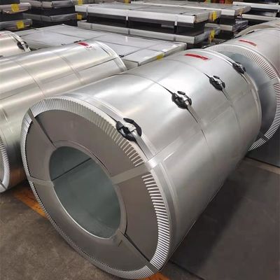 Υπηρεσία επεξεργασίας τρύπησης 55% Aluzinc GL Coil με θερμό βουτηγμένο χάλυβα Galvalume και ελαφρώς λαδωμένο