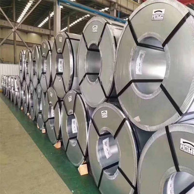 Κανονική επιφάνεια Spangle Z121-Z180 Επιχρισμός 0,12-3mm πάχος Ζυγισμένο σίδηρο κυλίνδρου για την εξαγωγή φύλλων οροφής