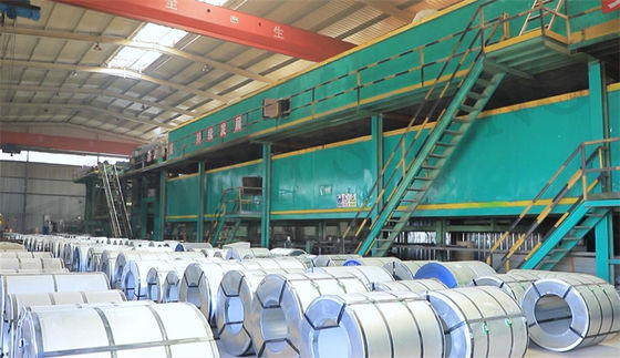 Πολλαπλή επιλογή Ppgi Steel Coil για δομικά υλικά ASTM/AISI/SGCC/CGCC/TDC51DZM/DX51D Z Q195-q345