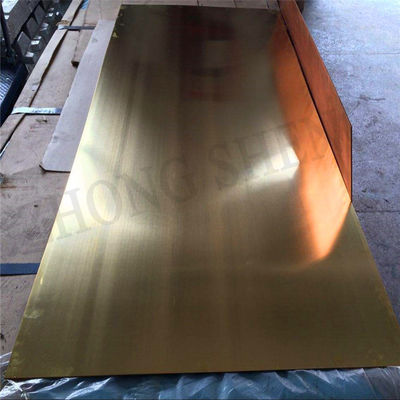 Κατηγορία C10300 Χαλκός 400x100x6mm Χάλκινη πλάκα για γείωση και γείωση Μονάδα 2 mm