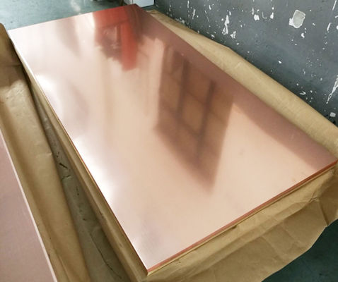 Κατηγορία C10300 Χαλκός 400x100x6mm Χάλκινη πλάκα για γείωση και γείωση Μονάδα 2 mm