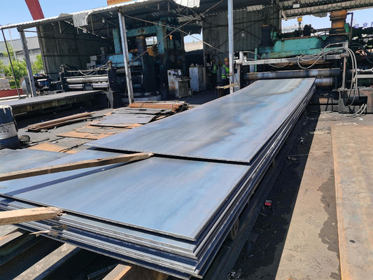 Μαύρη επιφάνεια καυτό έλασης MS χάλυβα SS400 Q235B Q355 A36 Q275 σιδηροπλακέτα φύλλα χάλυβα άνθρακα για την κατασκευή σωλήνων
