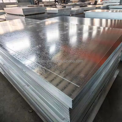DX51D Z/SGCC/DC01 Z/DC51D Z Επαγγελματικό 4x8 Ft Ζινκ γαλβανισμένο χρώμα επικαλυμμένο χάλυβα σίδηρο φύλλο μετάλλου 10mm πάχος Z275 γαλβανισμένο απλά φύλλο