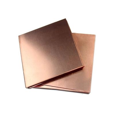 Απευθείας πώληση C11000 C14500 C70600 C71500 Καθαρό χαλκό φύλλο στέγης Καθαρότητα χαλκό φύλλο/ φύλλο διαφόρων μεγεθών Χαλκό φύλλα
