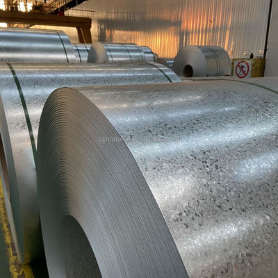 Τυποποιημένο ατσάλι JIS Standard Galvanized Steel Coil 28 Gauge 0,3mm Ζινκ Coils Dx51D Z100 Ζινκ Coating 30-275g/m2