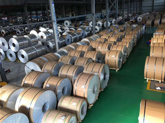 Q235B 3000 1050 0,12 mm 2,0 mm 3,0 mm πάχος Master Coil Αλουμίνιο με τεχνική ψυχρής έλασης από μέση σκληρότητα
