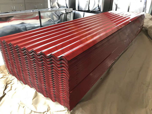 RAL 9047 RAL 9002 Μεταλλικά φύλλα οροφής με επικάλυψη 8-30/5-30um και πιστοποιητικό SASO