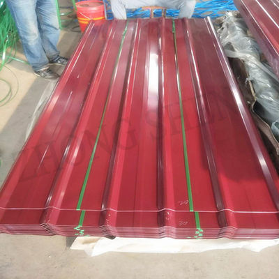 RAL 9047 RAL 9002 Μεταλλικά φύλλα οροφής με επικάλυψη 8-30/5-30um και πιστοποιητικό SASO