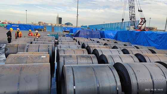 ASTM A-131 A36 Q235 HR άνθρακα MS Ζεστό τυλιγμένο χαλύβδινο κύλινδρο Εγγυημένη ποσότητα 5*1500mm