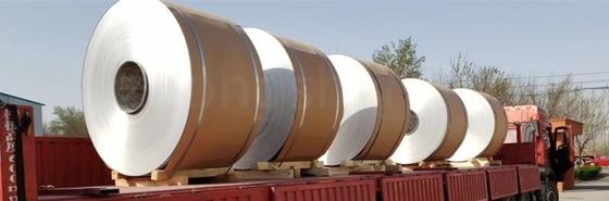 3003 3003 1100 1060 Δυνατότητα 0,12 mm -4 mm Σκληρότητα φύλλου αλουμινίου Τίσι Πιστοποιημένο και εξατομικευόμενο βάρος 3-5 τόνους