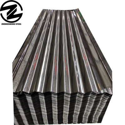 0.6mm 0.8mm 1.2mm Z80g Z100g Gi Ζινκ επικαλυμμένο χαλύβδινο φύλλο Βιομηχανία κατασκευών Ζυθοποιημένο χαλύβδινο κυματοειδές φύλλο οροφής