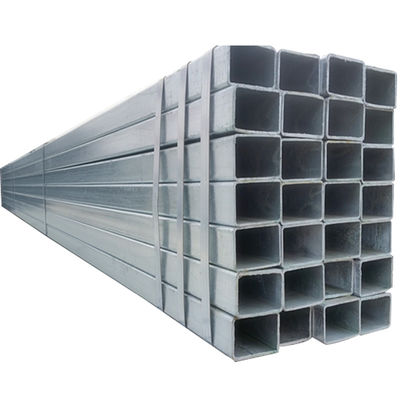 2x60x80x5850mm GI τετραγωνικός σωλήνας γαλβανισμένος τετραγωνικός και ορθογώνιος σωλήνας χάλυβα για τιμολόγηση με θεωρητικό βάρος