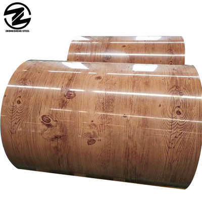 0.12-4.0mm PPGI/PPGL χρωματιστή επικάλυψη AZ/ZINC/AZM Προχρωματισμένη ατσάλινη τροχιά με προσαρμοσμένο μήκος και πλήρη σκληρότητα