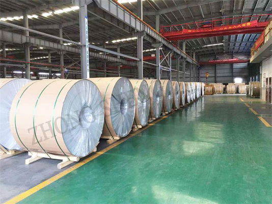 Στρογγυλό ρόλο 78 mm 15 ιντσών Αλουμινίου για χαντάκια ASTM 8011 Επιχρυσωμένες ταινίες αλουμινίου βαθμού A1050