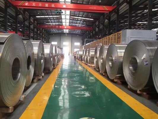 Στρογγυλό ρόλο 78 mm 15 ιντσών Αλουμινίου για χαντάκια ASTM 8011 Επιχρυσωμένες ταινίες αλουμινίου βαθμού A1050