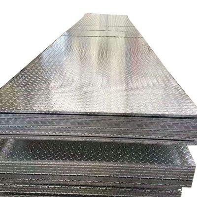 2000-12000mm μήκος JIS Standard Q235 A36 Q345 Ελαφρύ θερμότυπο χαλυβουργικό χάλυβα με στρογγυλεμένο πάτωμα με σχήμα Ms Diamond