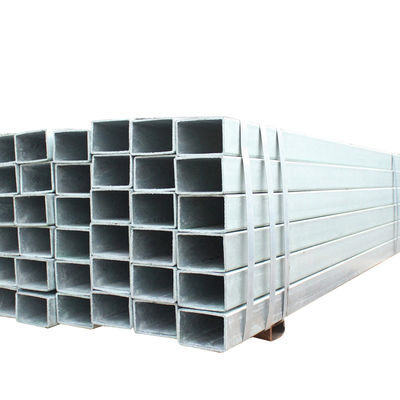 Δομή σωλήνα 150*150*1.2mm Gi τετραγωνικό σωλήνα Ζυγισμένο τετραγωνικό και ορθογώνιο σωλήνα χάλυβα με εξοντωτική επεξεργασία υπηρεσία