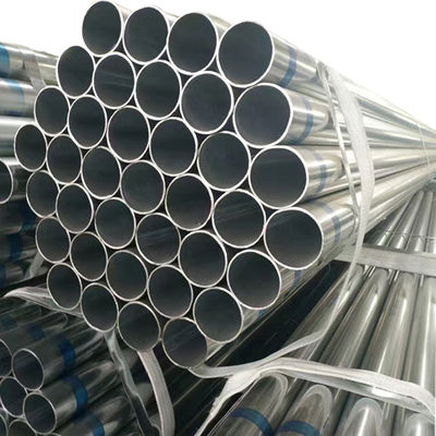 Αδελφός BS 40mm Διαμέτρου Ζεστό Ζαλβανισμένα Στρογγυλά Σιδηροδρομικά Σωλήνες CRC Διαρθρωτικά Σωλήνες 6m μήκος ERW Τεχνολογία Ζεστάνησης