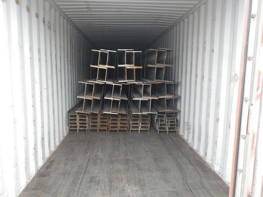 150 * 75 * 5 * 7mm ASTM A36 Σιδηρούν H Beam Steel με ανοχή ± 1% και Υπηρεσία Επεξεργασίας Αποσύνδεσης