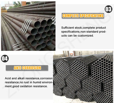 EMT Pipe 2&quot; Sch 40 Carbon Steel Pipe με ανοχή ± 1% και μακρά διάρκεια ζωής υλικού