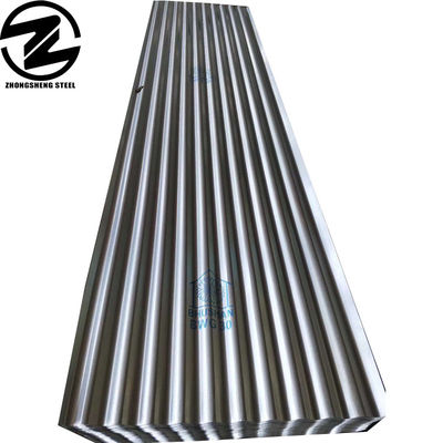 BS Standard Roofing κυματοειδές γαλβανισμένο σιδηρούν φύλλο με κανονικό σπάνκελ πάχος 0,13 mm