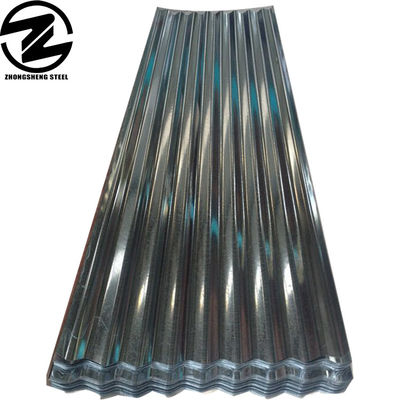 BS Standard Roofing κυματοειδές γαλβανισμένο σιδηρούν φύλλο με κανονικό σπάνκελ πάχος 0,13 mm