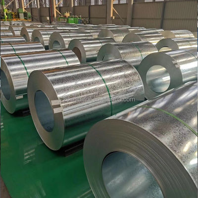 Πώληση χάλυβα με βάση το ψυχρό έλασμα DX51D JIS ASTM A653 SS340 Ζαλβανισμένη τροχιά θερμής βύθισης με κανονικό μεγάλο σπάνγκελ