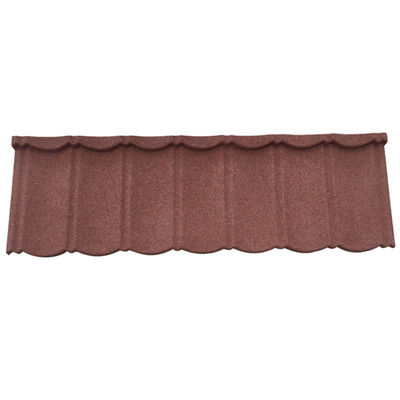 2.7kg/pcs χρωματικά επικαλυμμένα κυματοειδή μεταλλικά φύλλα οροφής για το υλικό λύσης οροφής βίλας