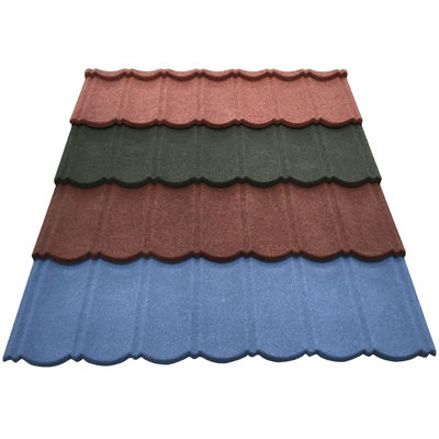 2.7kg/pcs χρωματικά επικαλυμμένα κυματοειδή μεταλλικά φύλλα οροφής για το υλικό λύσης οροφής βίλας