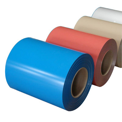 ASTM A653 dx51d γαλβανισμένα ppgi ppgl προχρωματισμένα σπείρα από χάλυβα για κτίρια Δυνατότητα Πλήρης σκληρότητα