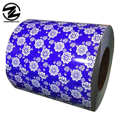 ASTM A653 dx51d γαλβανισμένα ppgi ppgl προχρωματισμένα σπείρα από χάλυβα για κτίρια Δυνατότητα Πλήρης σκληρότητα