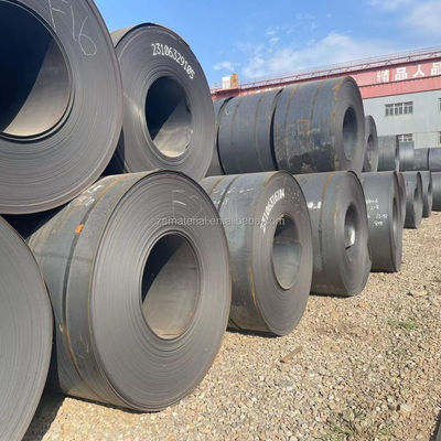 Ζεστό ελαστικό ASTM A36 S355J2 Στρογγυλοκύλινδρο από ατσάλι άνθρακα για βιομηχανικές εφαρμογές πλάτος 600-2000mm