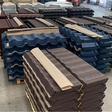 Πλαστικό PVC ASA Επιστρώσεις χρώμα πέτρα chip επικαλυμμένο μετρό οροφή χαλκό με και πολύχρωμο σχεδιασμό