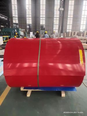 Πιστοποιητικό API 0,47mm πάχος Προχρωματισμένο Ζυγισμένο PPGI Σιδηροτροχιά PE Ζωγραφική Ραλ 9002 Χρωματισμένο Ζυγισμένο Σιδηροτροχιά