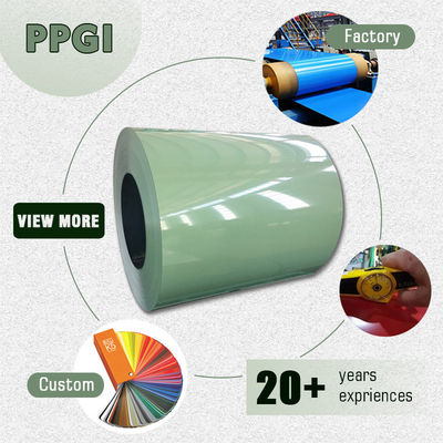 Πιστοποιητικό KS PPGI Coil Προχρωματισμένο GI Steel Coil RAL 1013 για κτίρια προσαρμόσιμου πάχους