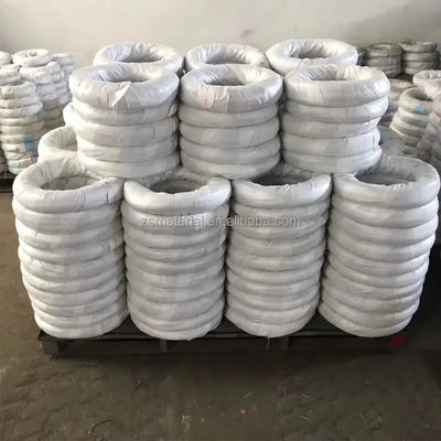 SAE1008 SAE1006 2.2mm 2.5mm 3.2mm Ζυγισμένο χάλυβα σύρμα με ± 1% ανοχή και επιχρίστωση από ψευδάργυρο