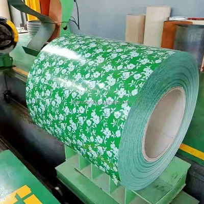 Προχρωματισμένο PPGI Coil Sheet Προχρωματισμένο Γαλβανισμένο Χάλυβα RAL Χρωματισμένο DX51D SPCC για τοίχο Διακόσμηση Χάλυβα Χρωματισμένο Coil