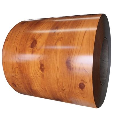 Ανεπάρκεια ± 1% Επιχρισμός ψευδαργύρου 20-275g/m2 Ραλ Χρώμα 0,4 mm 0,5 mm PPGI Στρογγυλοί Χρώμα Επιχρισμός Χάλυβα Στρογγυλοί Μεταλλικά φύλλα οροφής