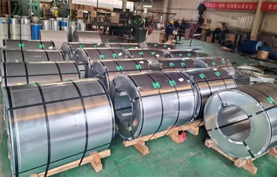 Πελάτες Δείγματα Χρώμα 0,5 * 1220mm Galvalume Λευκό PPGL / PPGI χρωματικό σπείρωμα με τεχνική ψυχρής έλασης