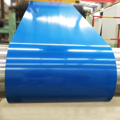 Πρότυπο JIS/BS/EN/ASTM Προχρωματισμένα γαλβανισμένα περιτυλίγματα PPGI για την κατασκευή κυματοειδούς φύλλου και χρωματισμένα περιτυλίγματα χάλυβα PPGI